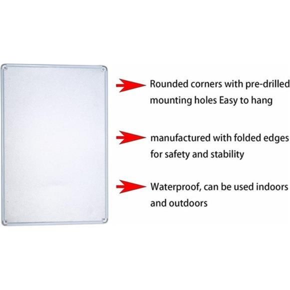 Metal Sign | Mermaid & Co Bath Soap Wash Your Tail Mermaid Poster Decor 8x12in - Picture 5 of 7